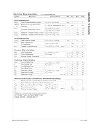 FQD5N50TF Datasheet Page 2