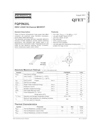 FQP5N20L Datasheet Cover