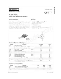 FQP7N20L Datasheet Cover