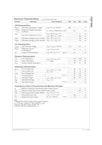 FQP7N60 Datasheet Page 2