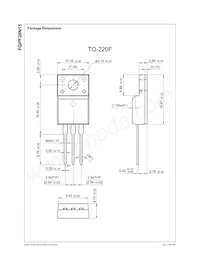 FQPF28N15T數據表 頁面 7