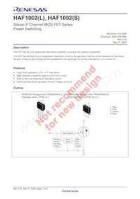 HAF1002-90STL-E Datasheet Pagina 3