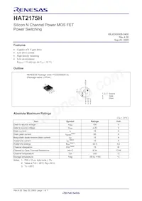 HAT2175H-EL-E Datasheet Page 3