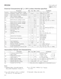 IRCZ24PBF Datasheet Page 2