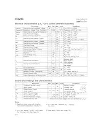 IRCZ34PBF Datasheet Page 2