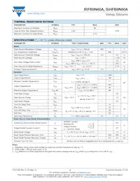 IRFB9N60A Datasheet Page 2