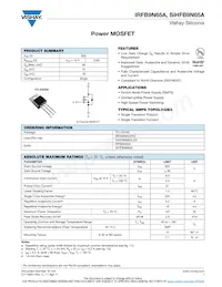 IRFB9N65A Datasheet Cover