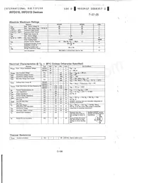 IRFD010PBF Datasheet Page 2