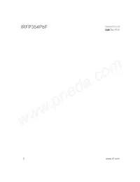 IRFP354PBF Datenblatt Seite 2