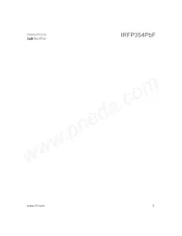 IRFP354PBF 데이터 시트 페이지 3