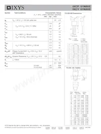 IXCY01N90E Datasheet Page 2