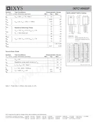 IXFC14N60P Datasheet Page 2