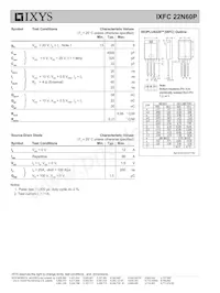 IXFC22N60P Datenblatt Seite 2