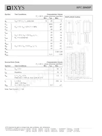 IXFC26N50P Datasheet Pagina 2