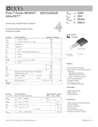 IXFC52N30P Datasheet Cover
