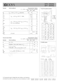 IXFH30N40Q數據表 頁面 2