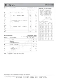 IXFN66N50Q2數據表 頁面 2