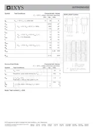 IXFR40N50Q2 Datasheet Page 2
