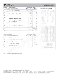 IXFR66N50Q2 Datasheet Page 2