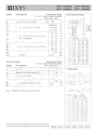 IXFT30N50Q Datasheet Page 2