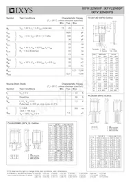 IXFV22N60PS Datasheet Page 2