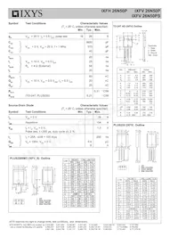 IXFV26N50PS Datenblatt Seite 2
