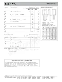 IXTC220N055T Datenblatt Seite 2