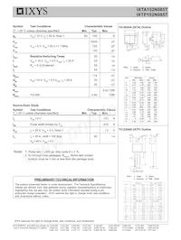 IXTP152N085T Datasheet Page 2
