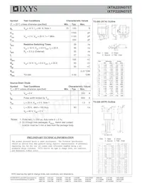 IXTP220N075T Datasheet Page 2
