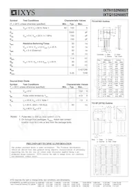 IXTQ152N085T Datasheet Page 2