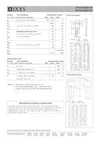 IXTQ160N075T Datasheet Page 2
