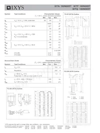 IXTQ160N085T Datasheet Page 2