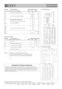 IXTQ200N085T Datasheet Page 2