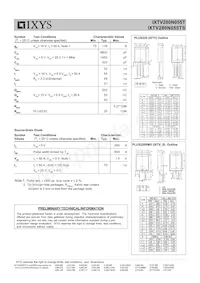 IXTV280N055TS Datasheet Page 2