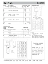 IXTY50N085T Datasheet Page 2