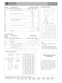 IXTY55N075T Datasheet Page 2