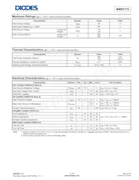 MMBF170-7 Datasheet Page 2