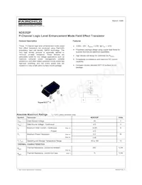 NDS352P Datasheet Cover