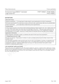 PHB11N06LT Datasheet Pagina 12