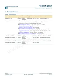 PHB78NQ03LT Datasheet Page 10