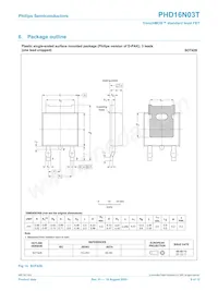 PHD16N03T Datasheet Page 9
