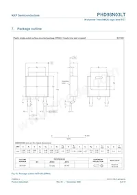 PHD98N03LT Datasheet Page 9