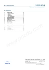 PHD98N03LT Datasheet Page 12