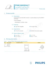 PHK24NQ04LT數據表 封面