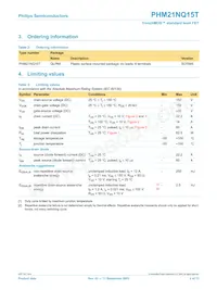 PHM21NQ15T Datasheet Page 2