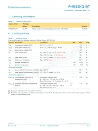 PHM25NQ10T Datasheet Page 2