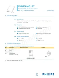 PHM30NQ10T Datasheet Cover