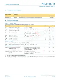 PHM30NQ10T Datasheet Page 2