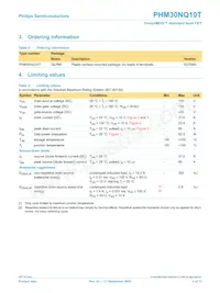 PHM30NQ10T Datasheet Pagina 2