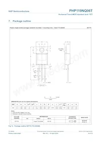 PHP119NQ06T Datasheet Page 9